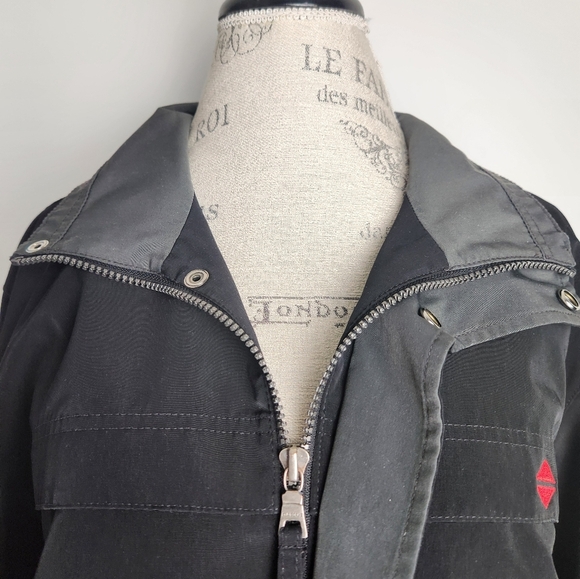 90s Mens Outerwear Jacket Black - Picture 7 of 16